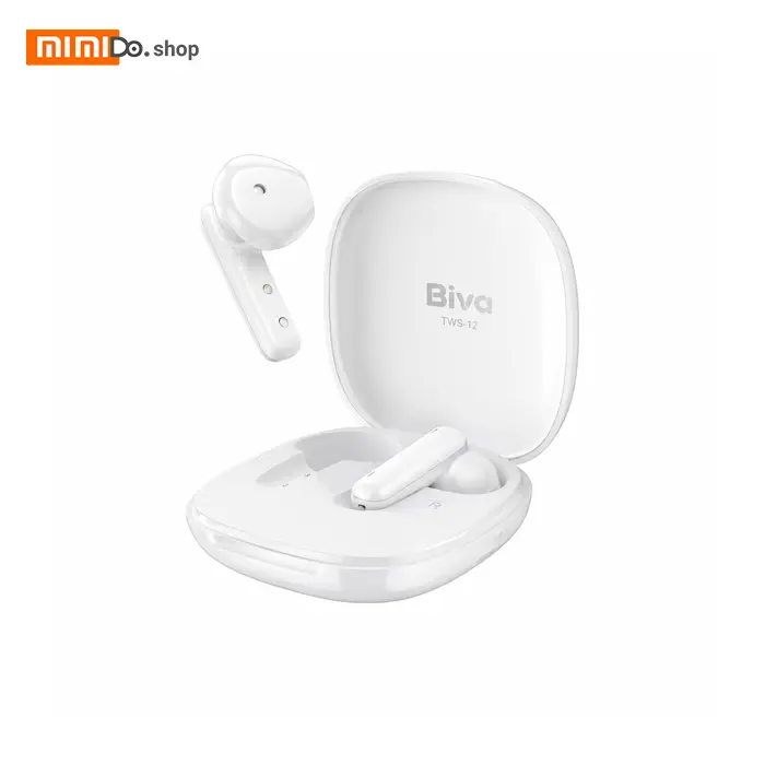 هندزفری بلوتوث بیوا Biva TWS-12 Wireless Earphone - Image 3
