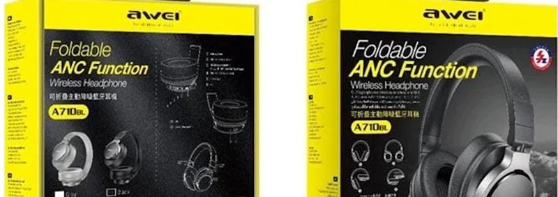هدفون بی سیم مدل Awei A710BL ANC