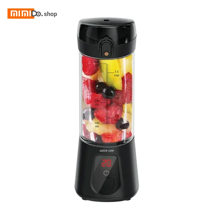 مخلوط کن قابل حمل گرین لاین Green Lion Juice Mate Pro GNJUMTPR20BK ظرفیت 470 میلی لیتر - Image 5