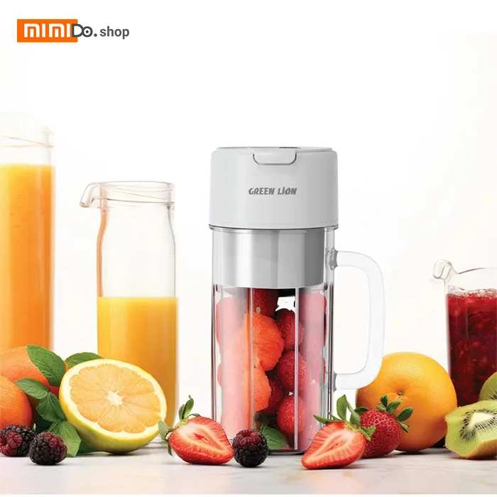 مخلوط کن قابل حمل گرین لاین Green Lion Mug 2 GNPOBLNDR2WH ظرفیت 400 میلی لیتر - Image 4