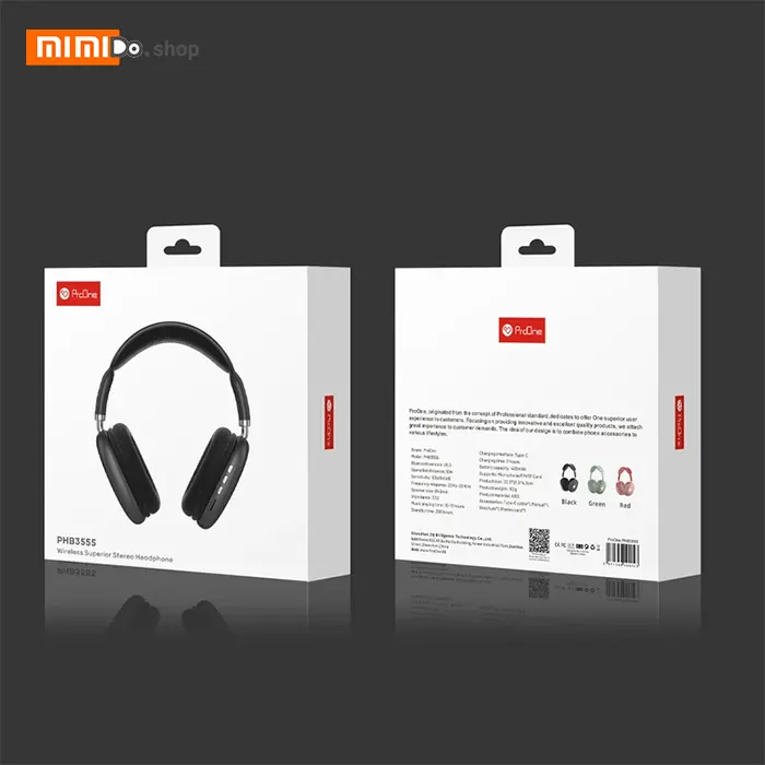 هدفون بلوتوثی پرووان Proone PHB3555N - Image 8